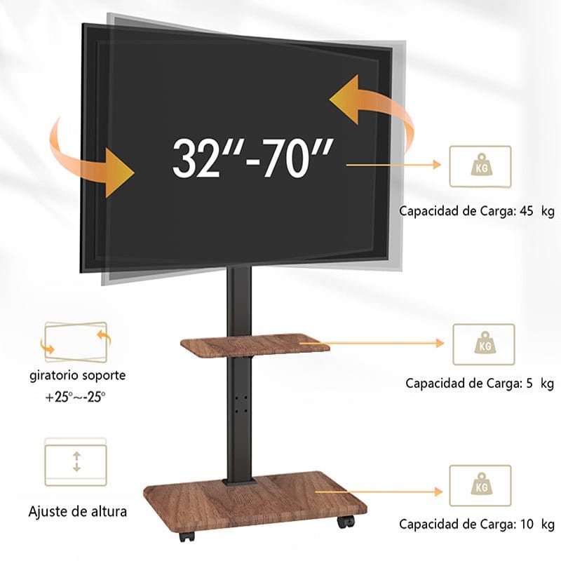 Delphos Soporte TV de Pie – 4