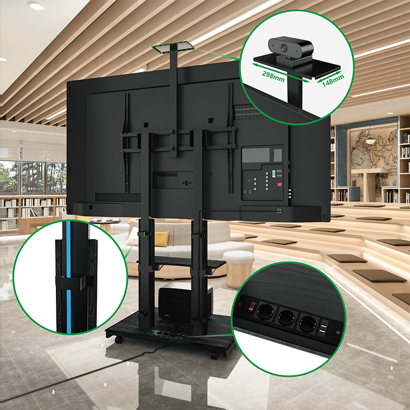 Duolite Electric TV Floor Stand – 4