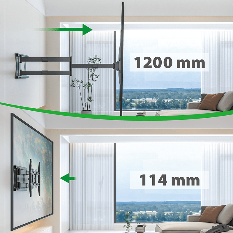 Ferrom 120 cm Rotate VESA 400 TV Halterung – 7